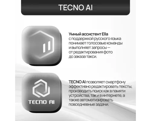 Смартфон Tecno Spark 40C 8/128Gb черный