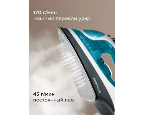 Утюг REDMOND IR 1602 бирюзовый