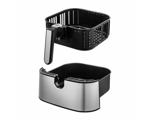 Аэрогриль Kitfort КТ-2231 серебристый/черный