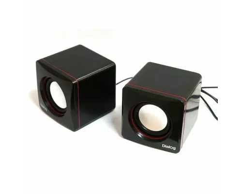 Акустическая система Dialog Colibri AC-04UP BLACK-RED