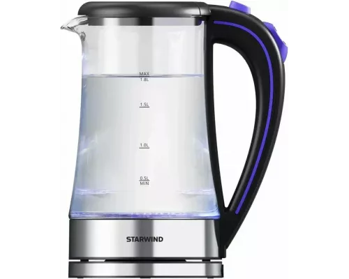 Чайник Starwind SKG4045 черный/серебристый