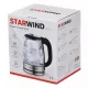 Чайник Starwind SKG5210 черный/серебристый