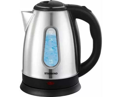 Чайник Starwind SKS2100 черный/прозрачный