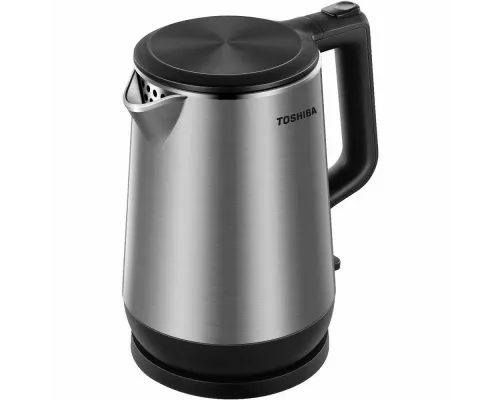 Чайник Toshiba KT-17DRURU(K) серебристый/черный