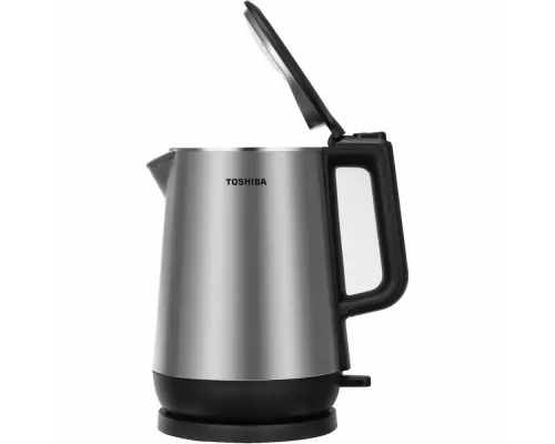 Чайник Toshiba KT-17DRURU(K) серебристый/черный