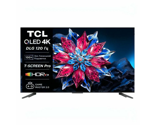 Телевизор TCL 43C655 черный