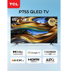 Телевизор TCL 65P755 черный