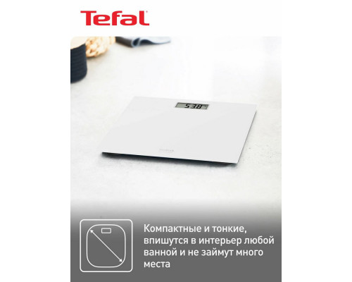 Напольные весы Tefal PP1401V0 белый Напольные весы Tefal PP1401V0 белый
