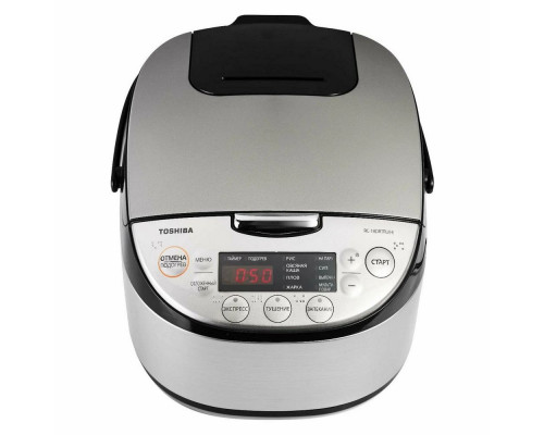 Мультиварка Toshiba RC-18DRTRU(H) серебристый Мультиварка Toshiba RC-18DRTRU(H) серебристый