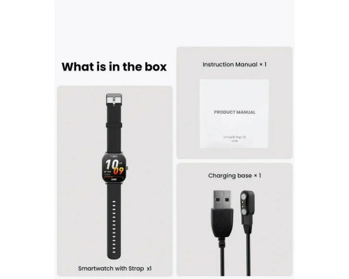 Смарт-часы Amazfit Pop 3S A2318 серебристый Смарт-часы Amazfit Pop 3S A2318 серебристый