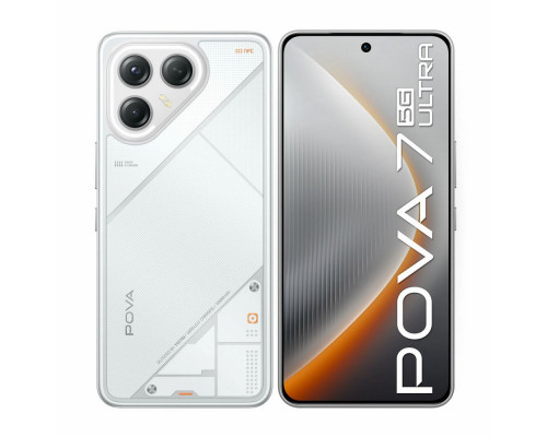 Смартфон Tecno Pova 7 Ultra 5G 12/256Gb белый Смартфон Tecno Pova 7 Ultra 5G 12/256Gb белый