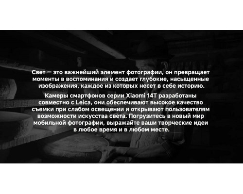 Смартфон Xiaomi 14T Pro 12/256Gb Black
