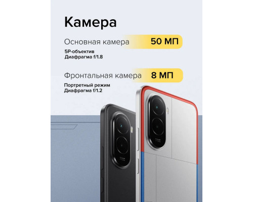 Смартфон Xiaomi Poco M7 6/128Gb Black