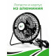 Вентилятор Rix RDF-1501USB черный