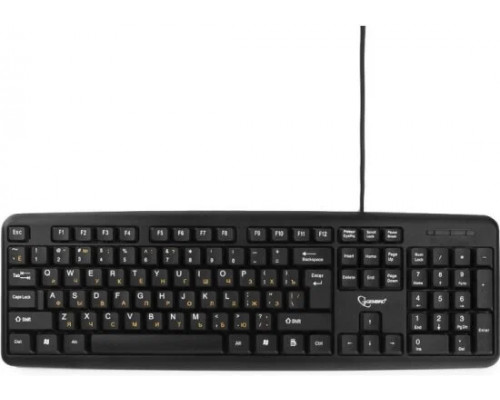 Клавиатура Gembird KB-8320U-BL черный Клавиатура Gembird KB-8320U-BL черный