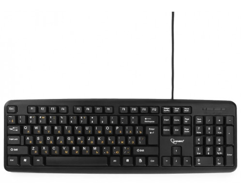 Клавиатура Gembird KB-8320UXL-BL черный Клавиатура Gembird KB-8320UXL-BL черный