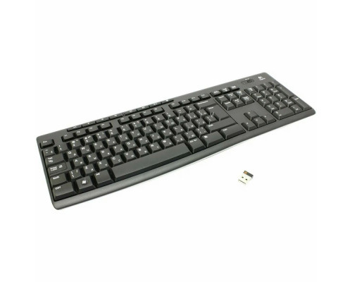Клавиатура LOGITECH K270 черный/белый Клавиатура LOGITECH K270 черный/белый