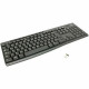 Клавиатура LOGITECH K270 черный/белый