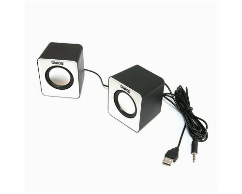 Акустическая система Dialog Colibri AC-02UP BLACK-WHITE Акустическая система Dialog Colibri AC-02UP BLACK-WHITE