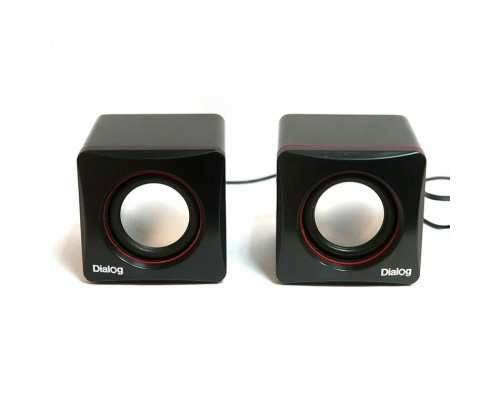 Акустическая система Dialog Colibri AC-04UP BLACK-RED Акустическая система Dialog Colibri AC-04UP BLACK-RED