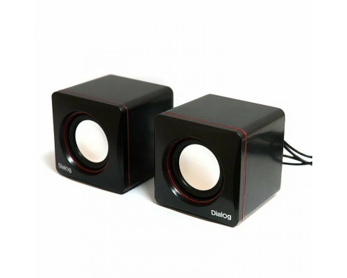 Акустическая система Dialog Colibri AC-04UP BLACK-RED Акустическая система Dialog Colibri AC-04UP BLACK-RED