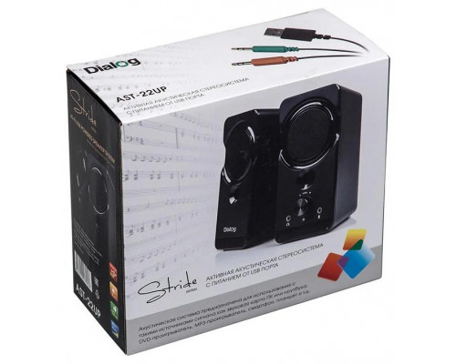 Акустическая система Dialog Stride AST-22UP черные Акустическая система Dialog Stride AST-22UP черные