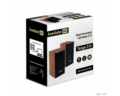 Акустическая система ExeGate EX287058RUS Tango 312 Акустическая система ExeGate EX287058RUS Tango 312