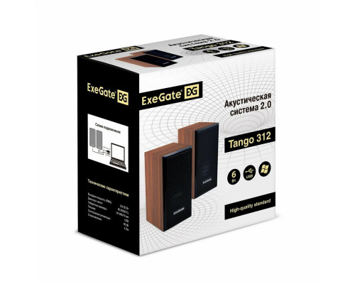 Акустическая система ExeGate EX287058RUS Tango 312 Акустическая система ExeGate EX287058RUS Tango 312