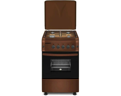 Кухонная плита KRAFT KF-FSF5423AGBR коричневый