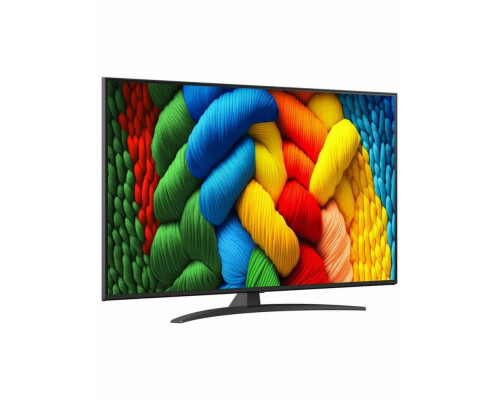 Телевизор LG 50QNED80A6A черный графит