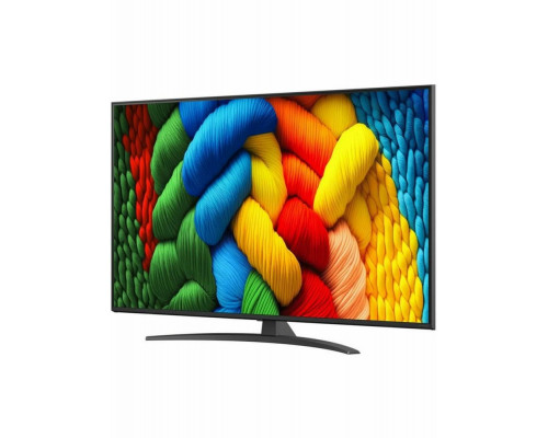 Телевизор LG 55QNED80A6A черный графит