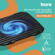 Подставка для ноутбука BURO BU-LCP156-B114
