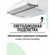 Вытяжка Amari Slide 50 white/glass