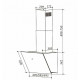 Вытяжка Amari Vero S 60 black glass