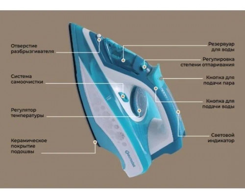 Утюг Eurostek EEI-2600 Утюг Eurostek EEI-2600