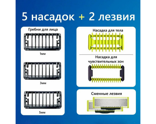 Триммер Philips QP2824/10 One Blade Триммер Philips QP2824/10 One Blade
