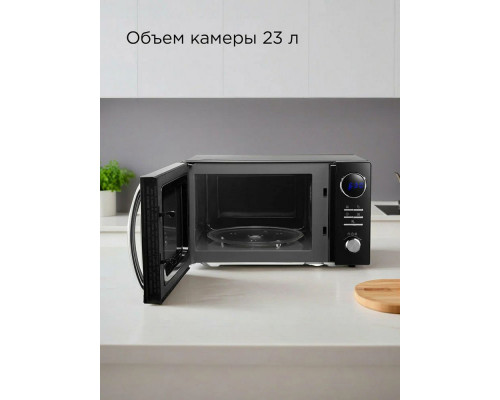 Микроволновая печь REDMOND MW 2901 черный/серебро Микроволновая печь REDMOND MW 2901 черный/серебро