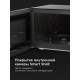 Микроволновая печь REDMOND MW 2901 черный/серебро