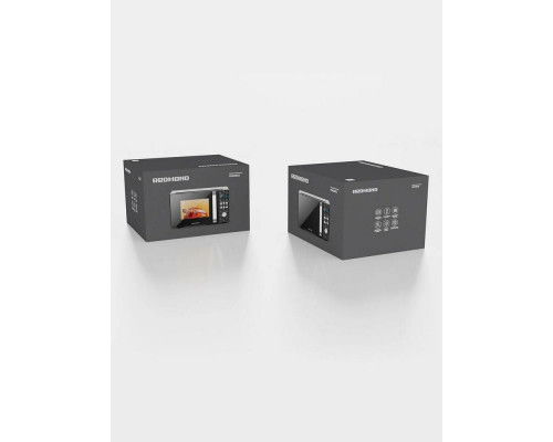 Микроволновая печь REDMOND MW 2902 черный/серебро Микроволновая печь REDMOND MW 2902 черный/серебро