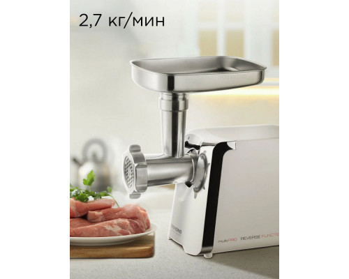 Мясорубка REDMOND RMG-1205-8 белый Мясорубка REDMOND RMG-1205-8 белый
