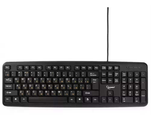 Клавиатура Gembird KB-8320UXL-BL черный