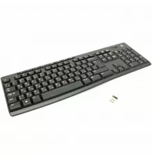 Клавиатура LOGITECH K270 черный/белый