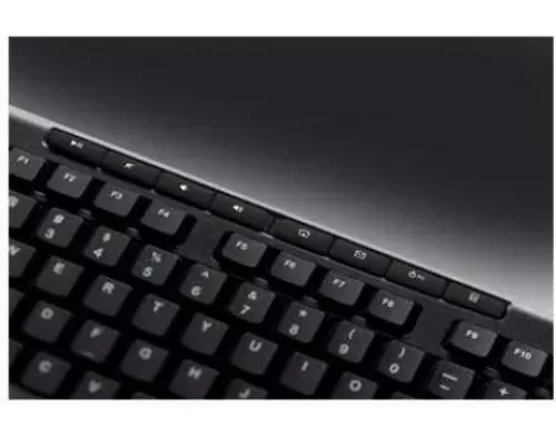 Клавиатура LOGITECH K270 черный/белый