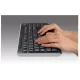 Клавиатура LOGITECH K270 черный/белый