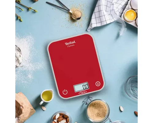 Кухонные весы TEFAL Optiss BC50U3V0 красный