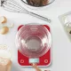 Кухонные весы TEFAL Optiss BC50U3V0 красный