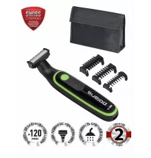 Машинка для стрижки Polaris PHC 0303RB черный/лайм