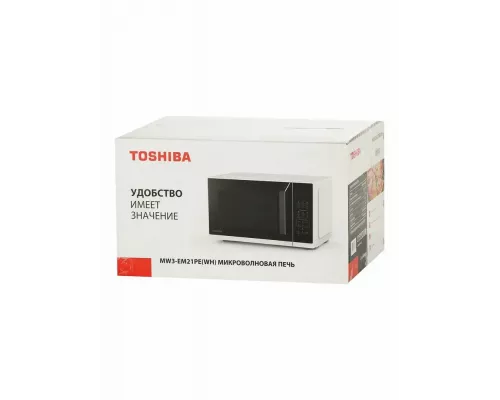 Микроволновая печь TOSHIBA MW3-EM21PE(WH) белый