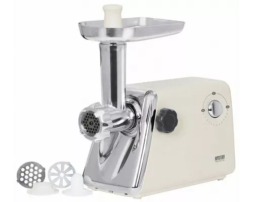 Мясорубка MYSTERY MGM-1550 нерж сталь/серый