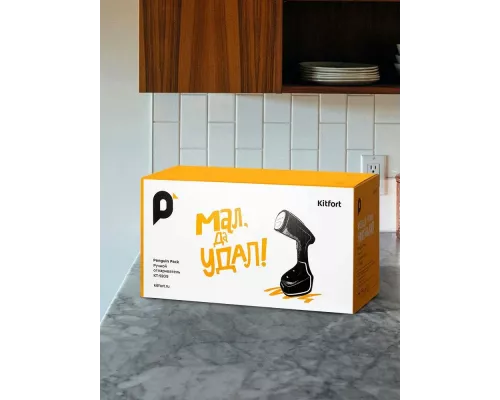 Отпариватель Kitfort КТ-9209 черный/серебристый